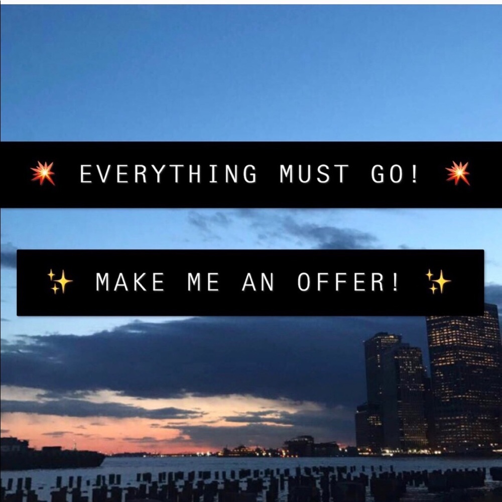 💥Everything MUST go!!!💥